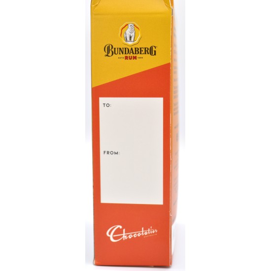 Chocolatier Liqueur Chocolate - Bundaberg Rum ’N’ Raisin Dark Chocolates (110 g)