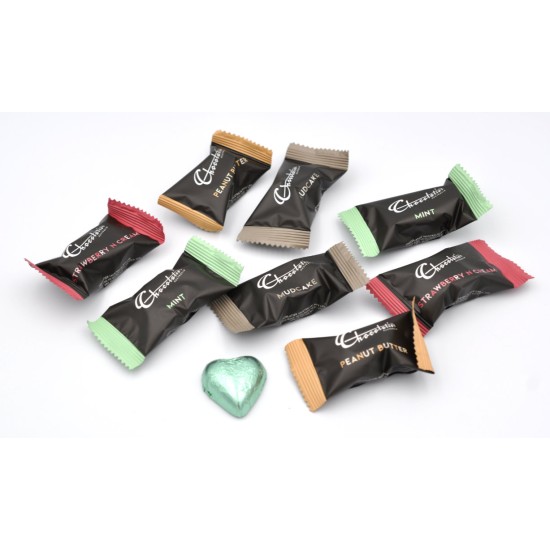 Chocolatier Delights - Four Flavour Milk and Dark Chocolate Assortment (80 g, 8 pieces)