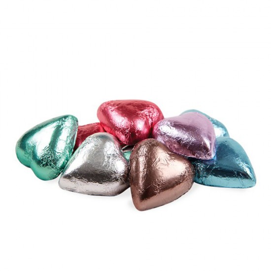 Chocolatier Assorted Hearts (Solid Milk Chocolate, 10 Pieces)