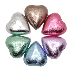 Chocolatier Assorted Hearts (Solid Milk Chocolate, 10 Pieces)