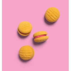 Charlie's Fine Food Co. Mini Melting Moments Biscuits - Coco Berry Monte (100 g)