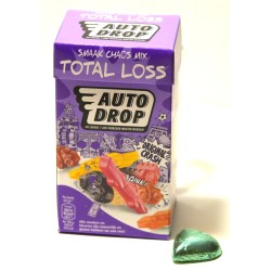 Dutch Assorted Liquorice and Fruit Gums - Autodrop Total Loss (280 g)