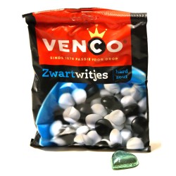 Dutch Black and White Liquorice Mint - Venco Zwart Witjes (275g)