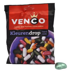 Dutch Coloured Liquorice Torpedoes - Venco Kleuren Drop (275 g)