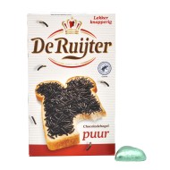 Dutch Dark Chocolate Sprinkles - De Ruijter Chocolade Hagel Puur (390 g)