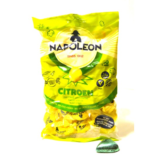 Dutch Sour Lemon Balls - Napoleon Citroen Kogels (225 g)