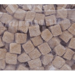 Dutch Sugar Coated Salmiak Liquorice Cubes - Venco Zoute Griotten (1 kg)