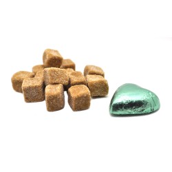 Dutch Sugar Coated Salmiak Liquorice Cubes - Venco Zoute Griotten (1 kg)