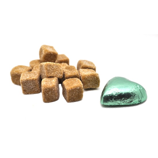 Dutch Sugar Coated Salmiak Liquorice Cubes - Venco Zoute Griotten (1 kg)