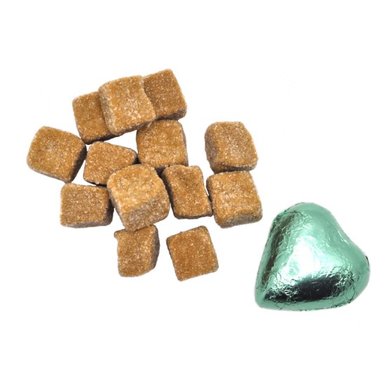 Dutch Sugar Coated Salmiak Liquorice Cubes - Venco Zoute Griotten (1 kg)