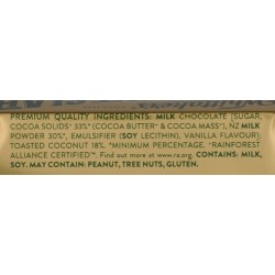 Whittaker's Toasted Coconut Slab 50 g