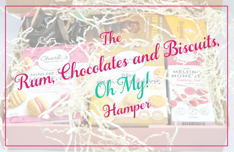 The Rum, Chocolates and Biscuits Oh My! Hamper